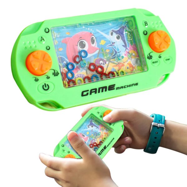 Psp Handheld Ring Toss Water Game Large Size Children Cartoon Funny Toy Puzzle Game Console