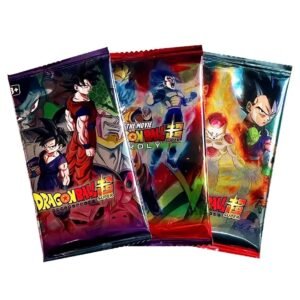 Dragon Ball Super Anime TCG Card Game English Version Goku Gohan Vegeta Trunk Broly Rare Collectibles Kids Gift Toy Holo Lamination